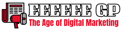 Logo for Eeeeee GP - The Age of Digital Marketing